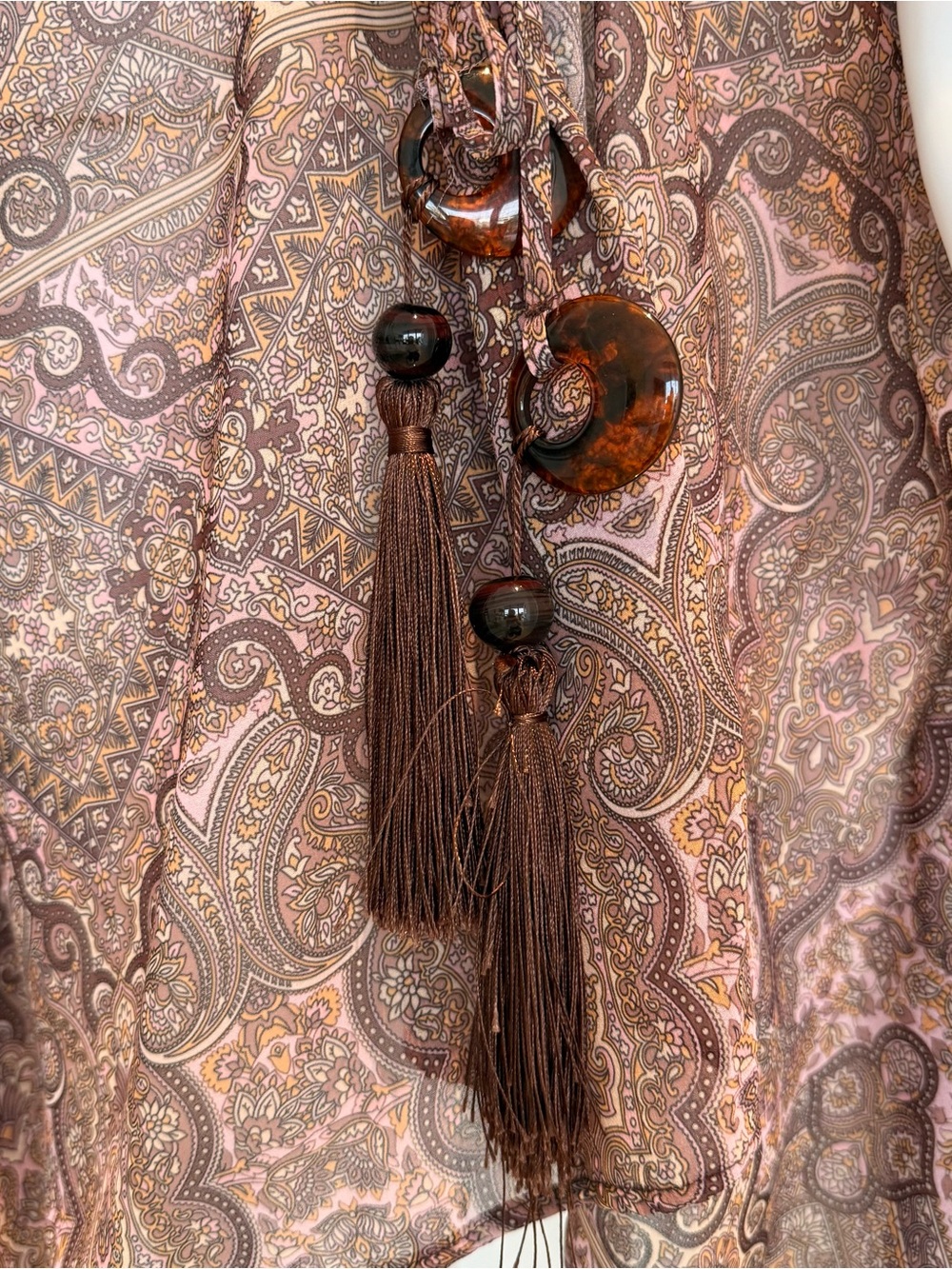 Empress Brasil Malaga Kimono India Print - Picture 4 of 10